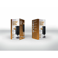 Přenosný elektrický mlýnek na kávu ECG KM 150 Minimo Black,120 W, černá