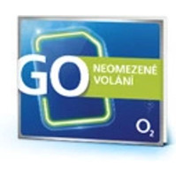 O2 Předplacená karta GO NEOMEZENÉ VOLÁNÍ