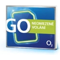 O2 Předplacená karta GO NEOMEZENÉ VOLÁNÍ