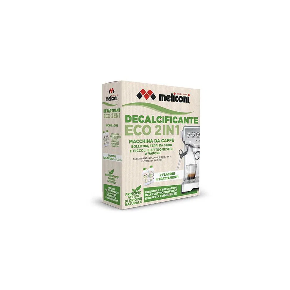 Eco tekutý čistič Meliconi 656163 pro kávovary, odmašťuje a čistí