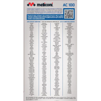 Univerzální dálkový ovladač Meliconi AC100 Plus, pro klimatizace (802101), bílý