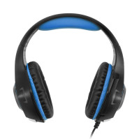 Sluchátka CONNECT IT CHP-4510-BL Gaming Headset BIOHAZARD, modrá