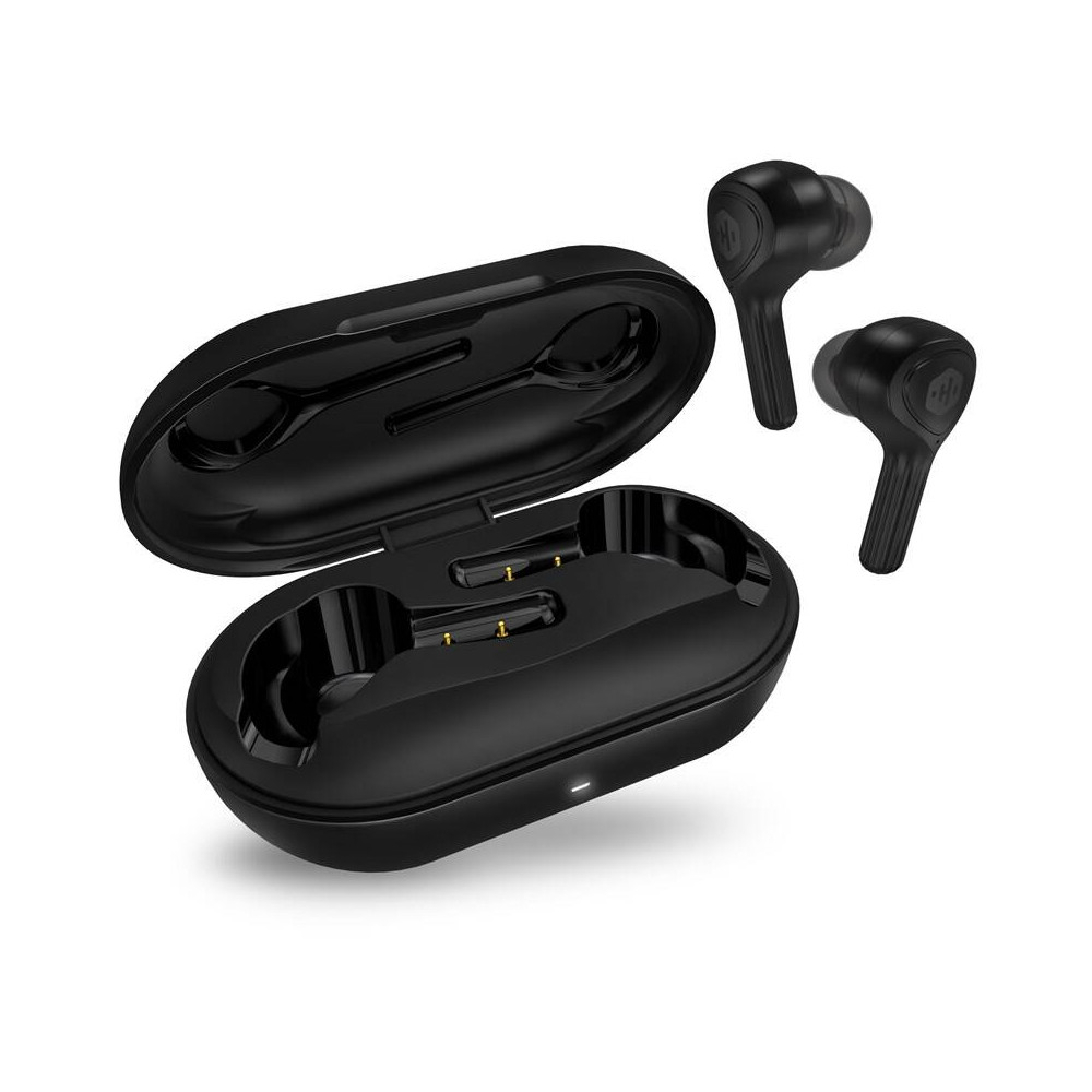 Sluchátka Connect IT Hyperbass TWS Sonic+ (HEP-5300-BK), černé, 15h, BT