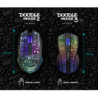 Herní myš Connect IT Doodle Mouse 3 (CMO-3530-DD) černá