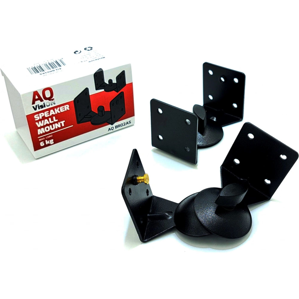 Držák pro reproduktory AQ Vision BR02AS, max.6 kg, 2 ks