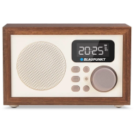 Kompaktní rádio s hodinami a budíkem Blaupunkt HR5BR, FM, 220V, USB