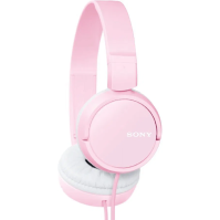 Sluchátka Sony MDR-ZX110 přes hlavu, růžová