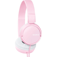 Sluchátka Sony MDR-ZX110 přes hlavu, růžová