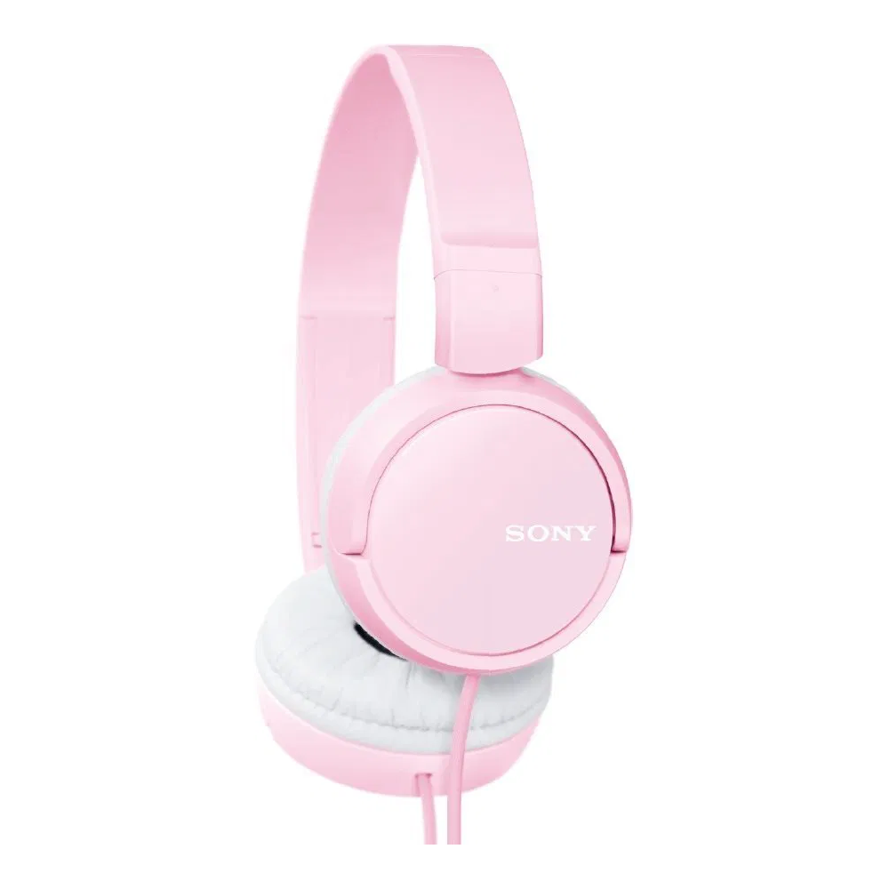Sluchátka Sony MDR-ZX110 přes hlavu, růžová