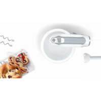 Ruční šlehač ErgoMixx Bosch MFQ 36445 s mísou, 450 W, bílý