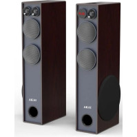 Věžové reproduktory Akai SS061A-2086, 200 W, 2.0, BT, FM, USB, HDMI, DO