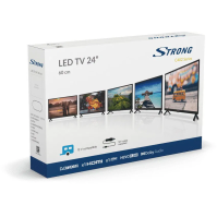 Televize LED TV STRONG SRT24HE4023, 61 cm, 24", DVB-T2/S2/C