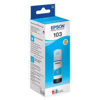 Epson originální ink C13T00S24A, EcoTank 103, cyan, 65 ml