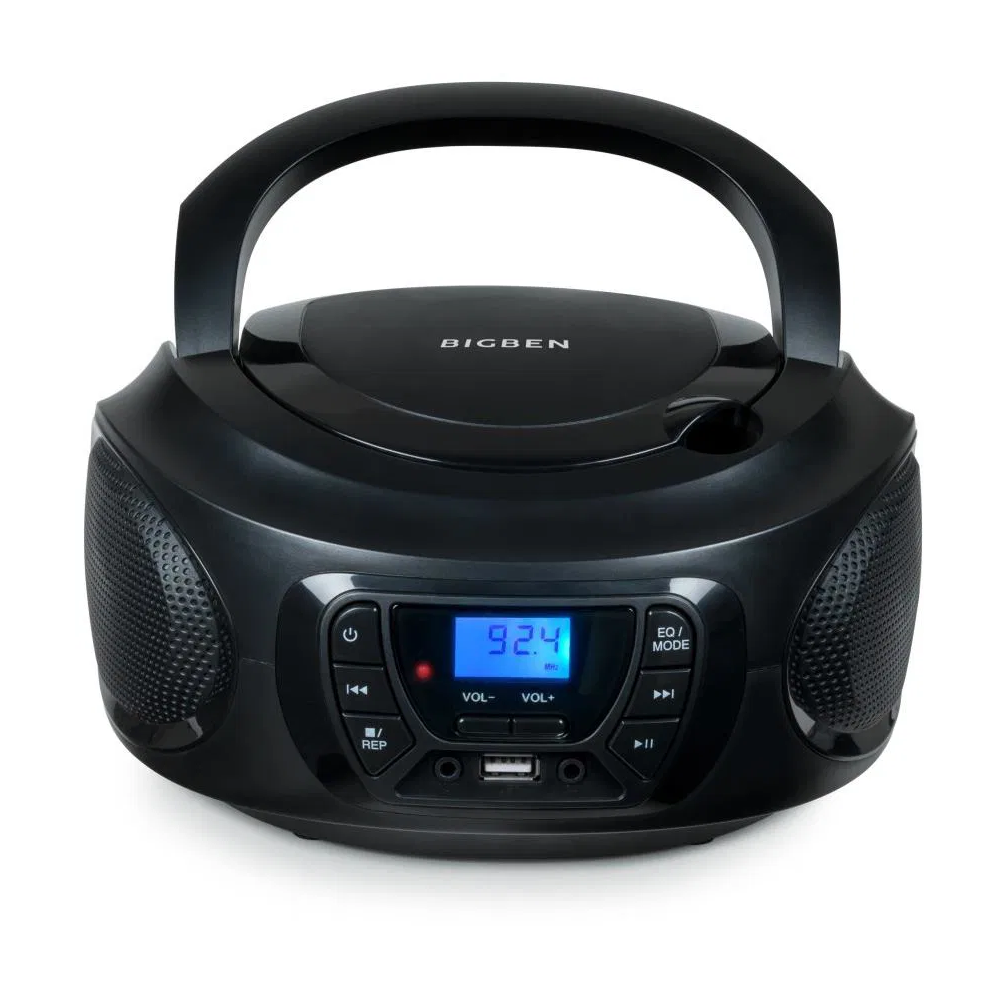 Bezdrátový radiomagnetofon a CD přehrávač Bigben CD62NUSBBT