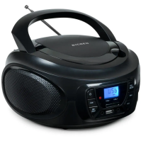 Bezdrátový radiomagnetofon a CD přehrávač Bigben CD62NUSBBT