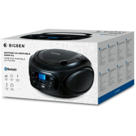 Bezdrátový radiomagnetofon a CD přehrávač Bigben CD62NUSBBT