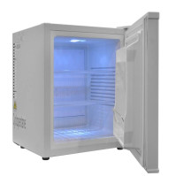 Tichá termochladnička (minibar) Guzzanti GZ 44W, G, 55 cm, 33 l, bílá