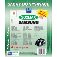 Sáčky do vysavače Samsung SG2 MAX, antibakteriální, 4 ks (MAXSG2)