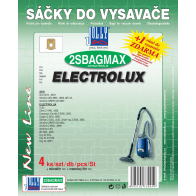 Sáčky do vysavače Jolly 2SBAG MAX, antibakteriální, textilní, 4 ks