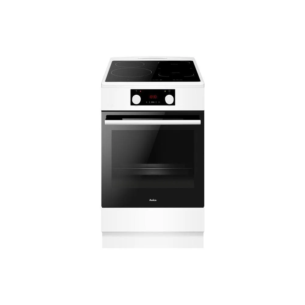 Indukční sporák Amica SIS 112 STW, 4 ploténky, bílá