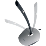 Stolní mikrofon A4Tech MI-10, On/Off/Mute, 3.5mm konektor, černý