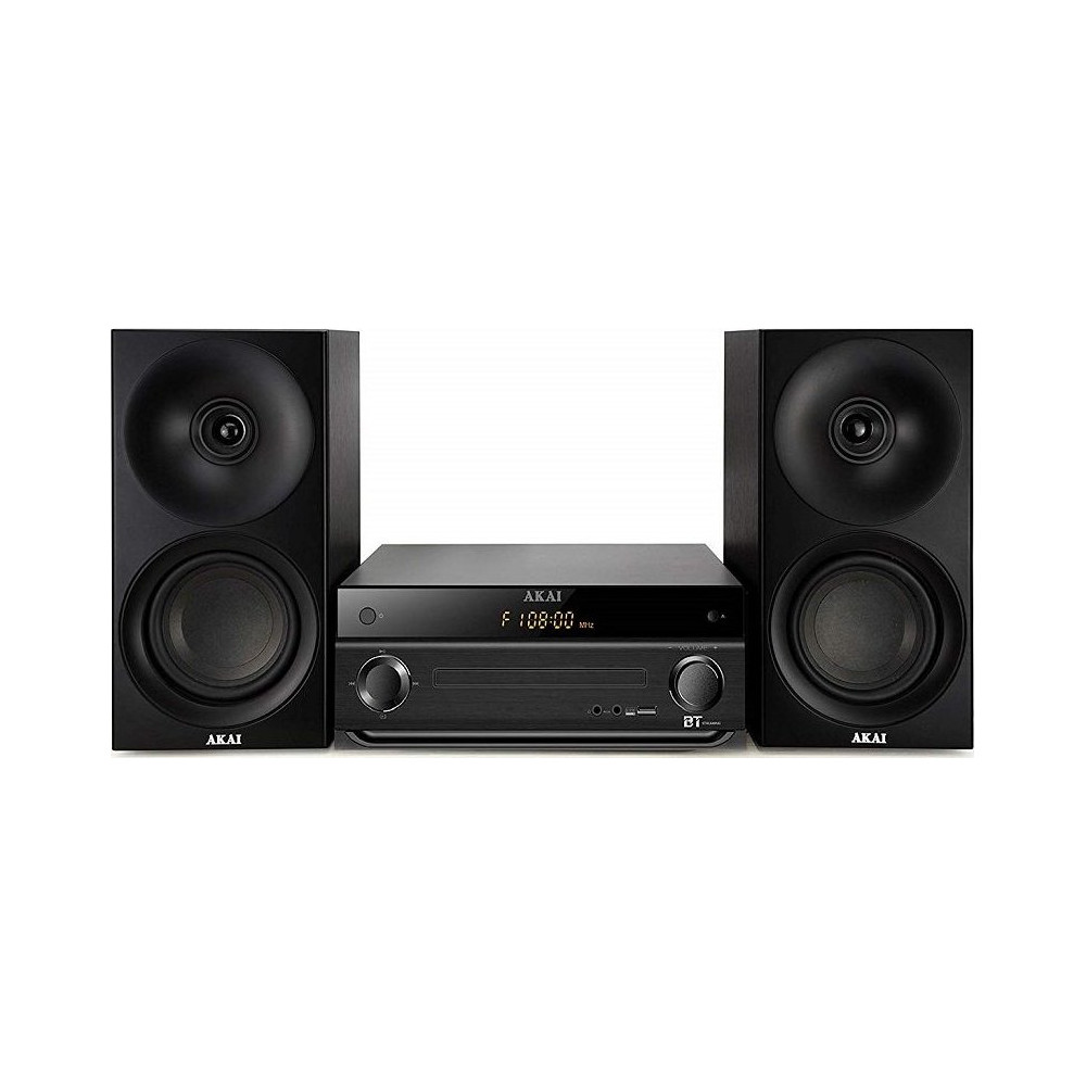 Mikrosystém AKAI AM-301, CD, FM, USB, BT, NFC, RCA, černý