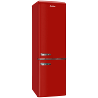 Kombinovaná chladnička Amica KGCR 387100 R, E, 181 cm, 181/63l, červená