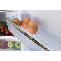 Kombinovaná chladnička Amica KGCR 387100 R, E, 181 cm, 181/63l, červená