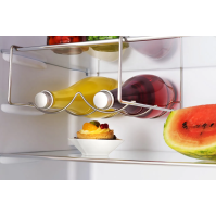 Kombinovaná chladnička Amica KGCR 387100 R, E, 181 cm, 181/63l, červená