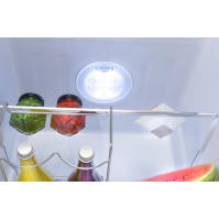 Kombinovaná chladnička Amica KGCR 387100 R, E, 181 cm, 181/63l, červená