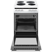 Elektrický sporák Amica SE 14 EBW, A, 50 cm, 68 l, 4 plotýnky, bílý