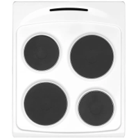 Elektrický sporák Amica SE 14 EBW, A, 50 cm, 68 l, 4 plotýnky, bílý