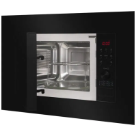 Vestavná mikrovlnná trouba Amica TMI 20 BDFB, 20l, 700W, gril, černá