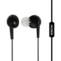 Sluchátka špuntová Koss KEB6iK (KEB/6i), mikrofon, černá