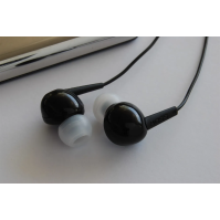 Sluchátka špuntová Koss KEB6iK (KEB/6i), mikrofon, černá