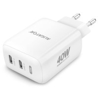 Chytrá síťová nabíječka ALIGATOR CHPD0023, 40 W, 2x USB-C