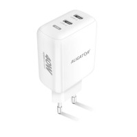 Chytrá síťová nabíječka ALIGATOR CHPD0023, 40 W, 2x USB-C