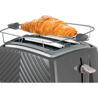 Topinkovač Russell Hobbs 26392-56 Groove 2S Toaster, 850 W, šedý