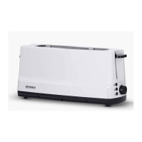 Topinkovač Severin AT 2232, 800 W, bílý