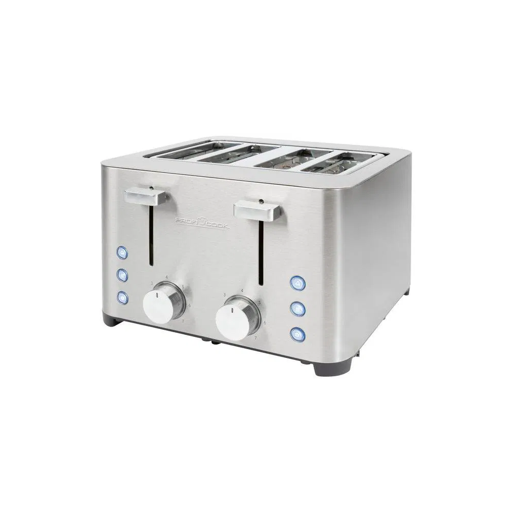 Topinkovač ProfiCook TA 1252, 4x, 1500 W, nerez