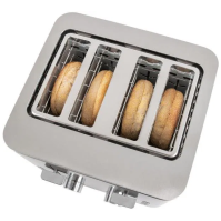 Topinkovač ProfiCook TA 1252, 4x, 1500 W, nerez