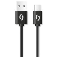 Kabel Aligator USB/USB-C, 2m, 2A, černá