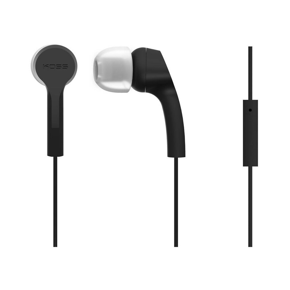 Špuntová sluchátka Koss KEB/9i, černá