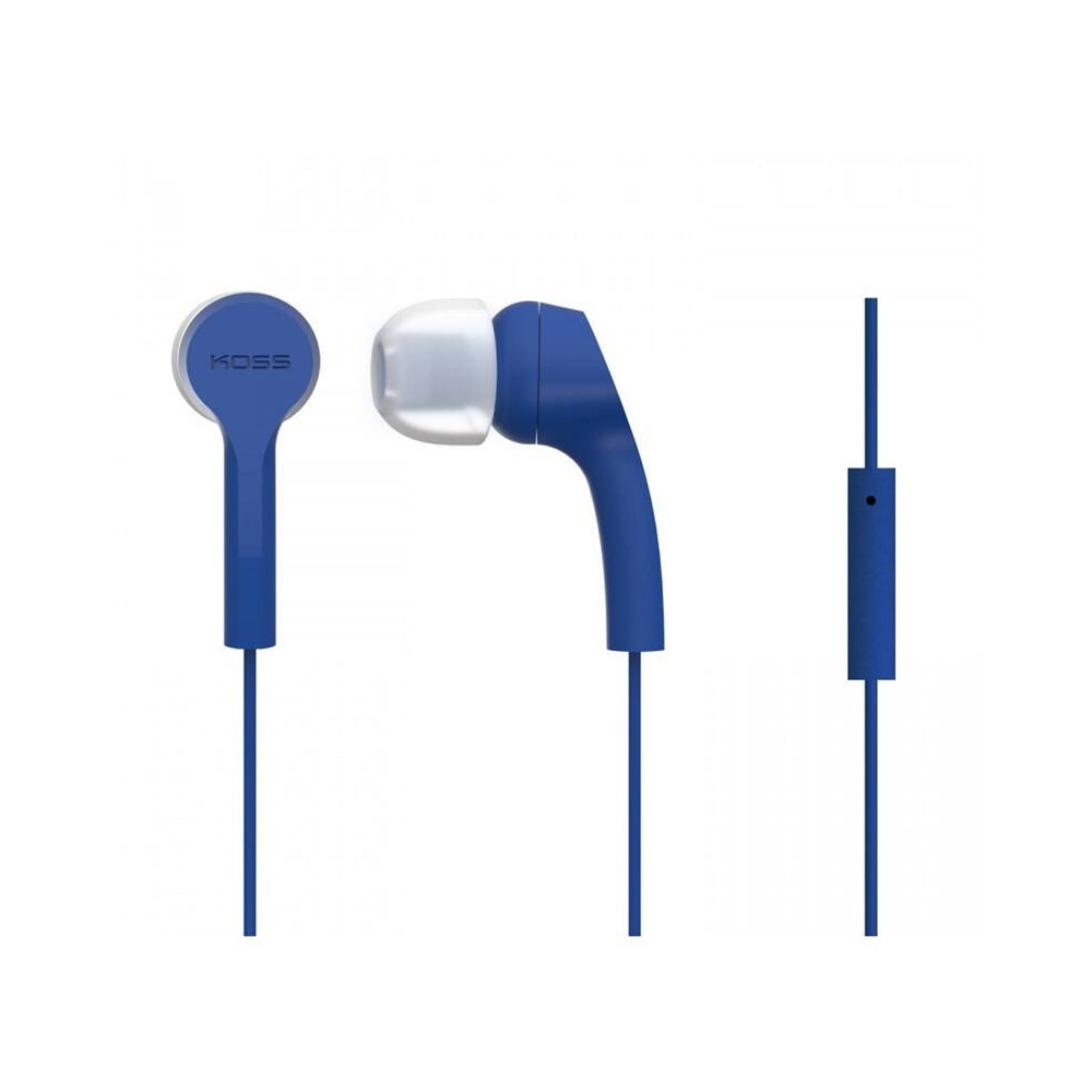 Špuntová sluchátka Koss KEB/9i, modrá