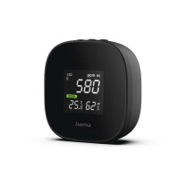 Měřič kvality vzduchu Hama Safe 186434, černý