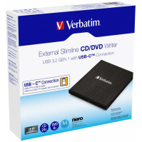 VERBATIM CD/DVD Slimline + Nero