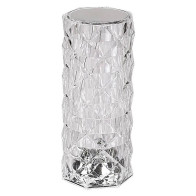 Stolní LED lampička Rabalux Siggy 76015, průhledná