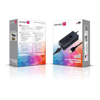 Napájecí adaptér Connect IT NotePower Lenovo 65W (CI-1062), černý