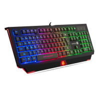 Herní klávesnice Connect IT Battle Rainbow, CZ (CI-1129) černá