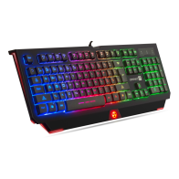Herní klávesnice Connect IT Battle Rainbow, CZ (CI-1129) černá